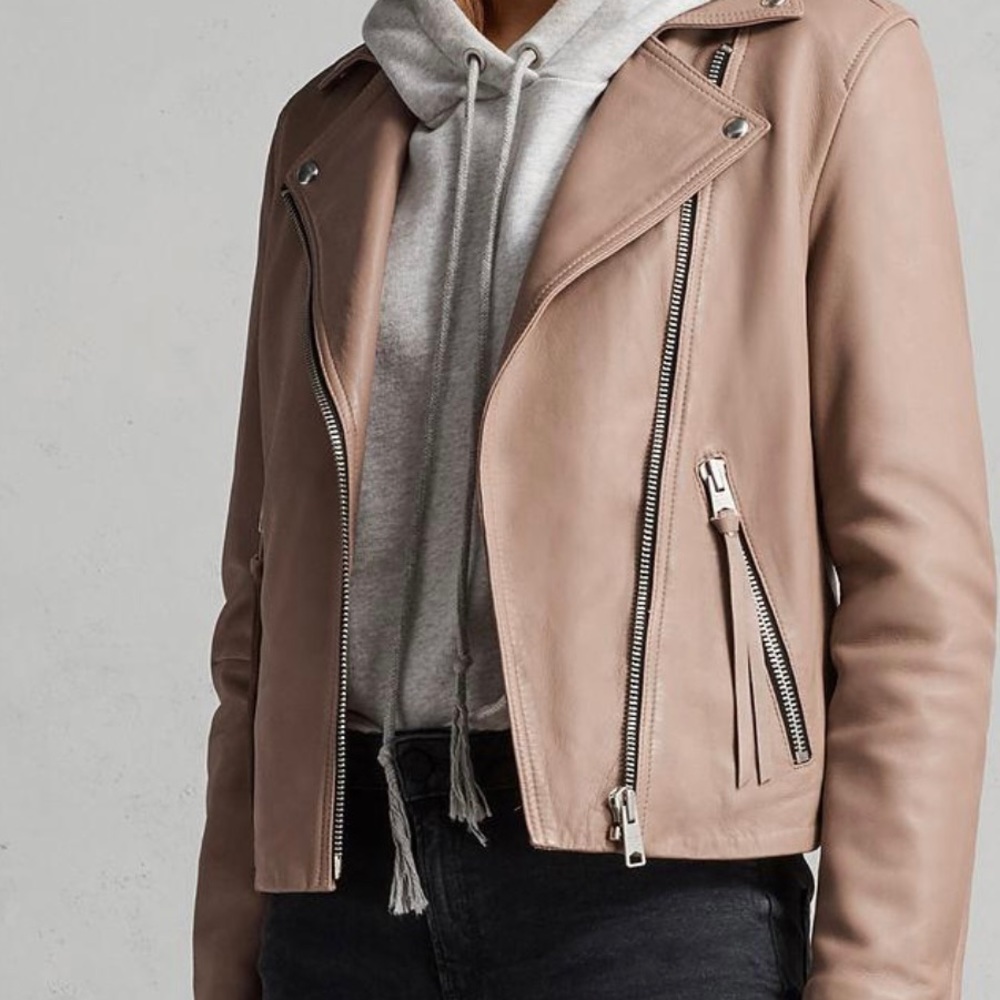All Saints Darby Leather Jacket